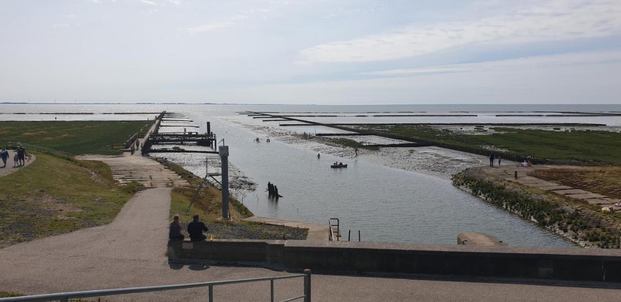 Wohnmobilstellplatz Hemenswarft An Der Nordsee - Meerblick Emmelsbull-Horsbull Exterior foto